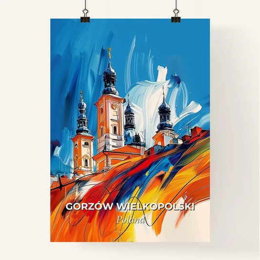 Vibrant Gorzów Wielkopolski, Poland Poster