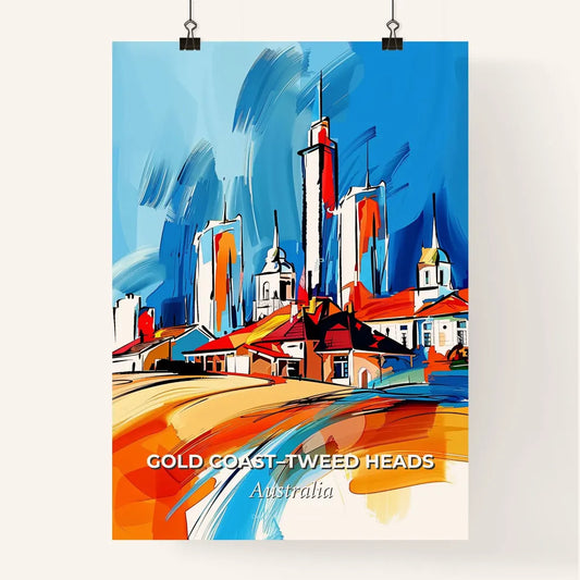 Vibrant Gold Coast–Tweed Heads, Australia Poster
