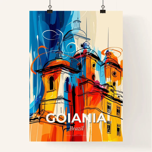 Vibrant Goiania, Brazil Poster
