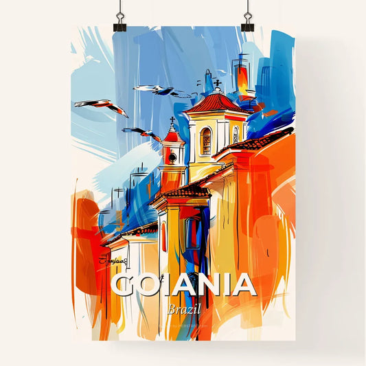 Vibrant Goiania, Brazil Poster