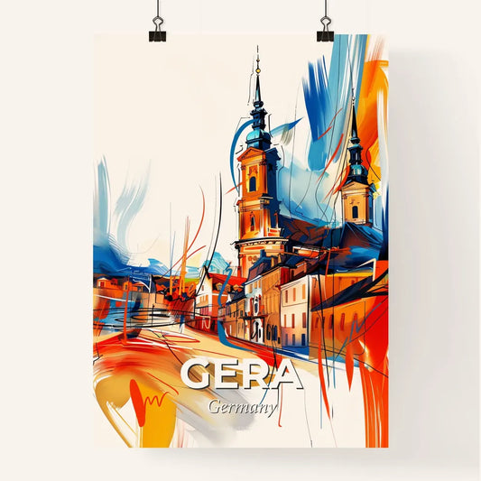 Vibrant Gera, Germany Poster