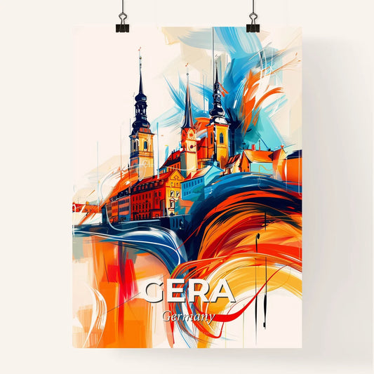 Vibrant Gera, Germany Poster