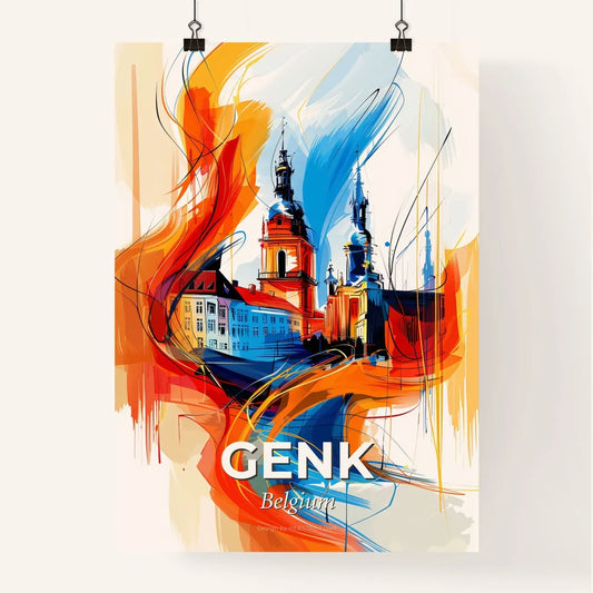 Vibrant Genk, Belgium Poster