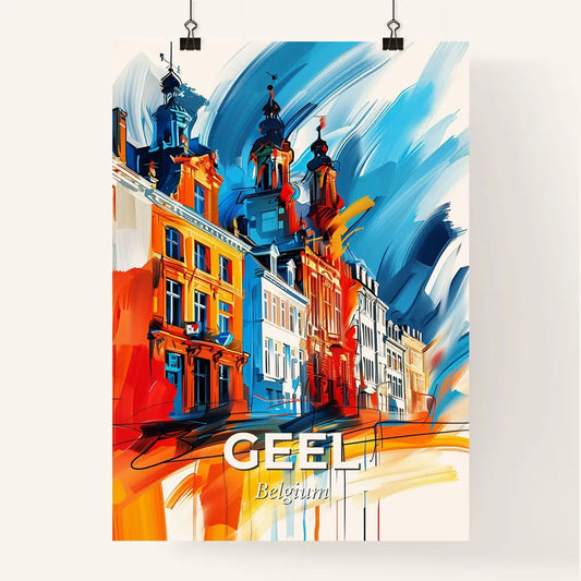 Vibrant Geel, Belgium Poster