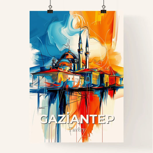 Vibrant Gazi̇antep, Turkey Poster