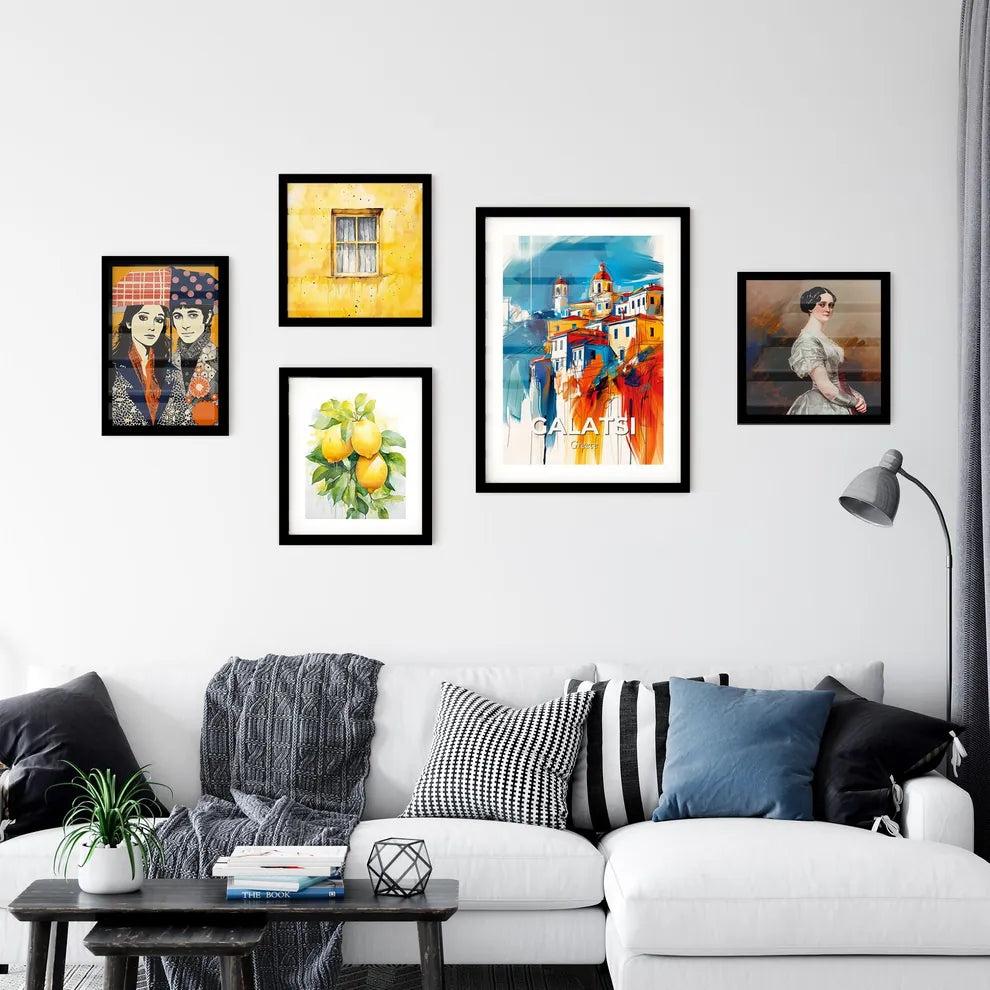 Vibrant Galatsi, Greece Wall Art Collection