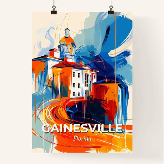 Vibrant Gainesville, Florida Poster