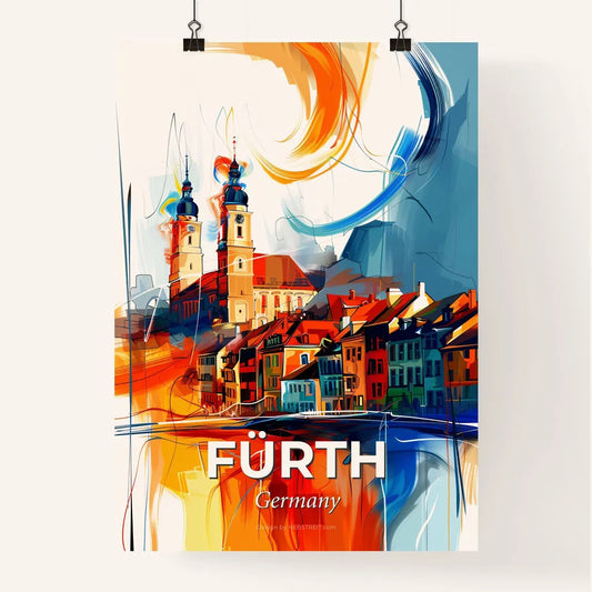 Vibrant Fürth, Germany Poster