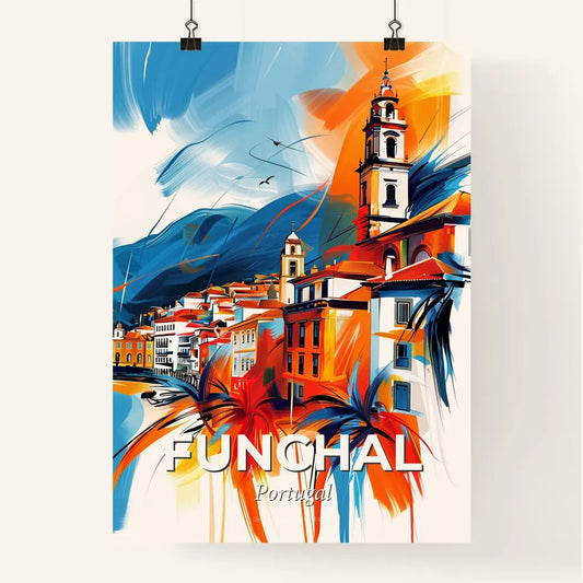 Vibrant Funchal, Portugal Poster