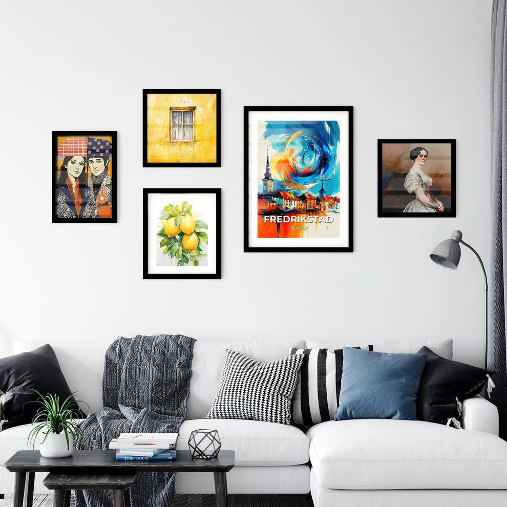 Vibrant Fredrikstad, Norway Wall Art Collection