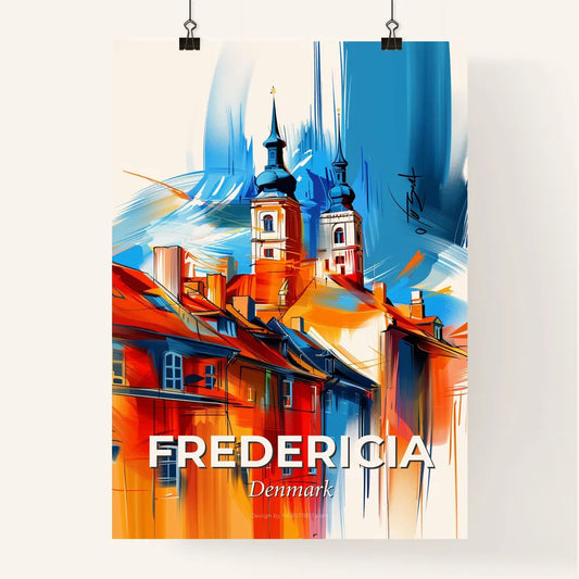 Vibrant Fredericia, Denmark Poster