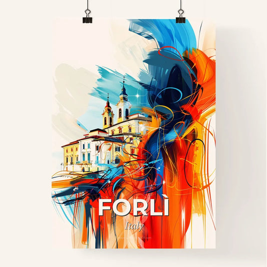 Vibrant Forlì, Italy Poster