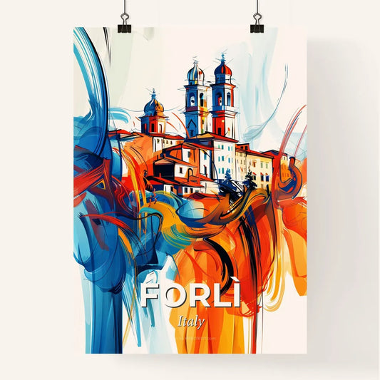 Vibrant Forlì, Italy Poster