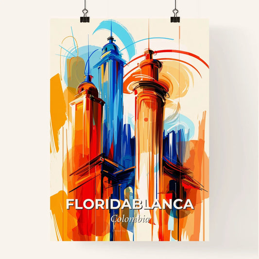 Vibrant Floridablanca, Colombia Poster