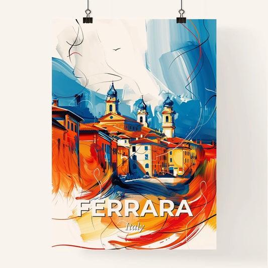 Vibrant Ferrara, Italy Poster