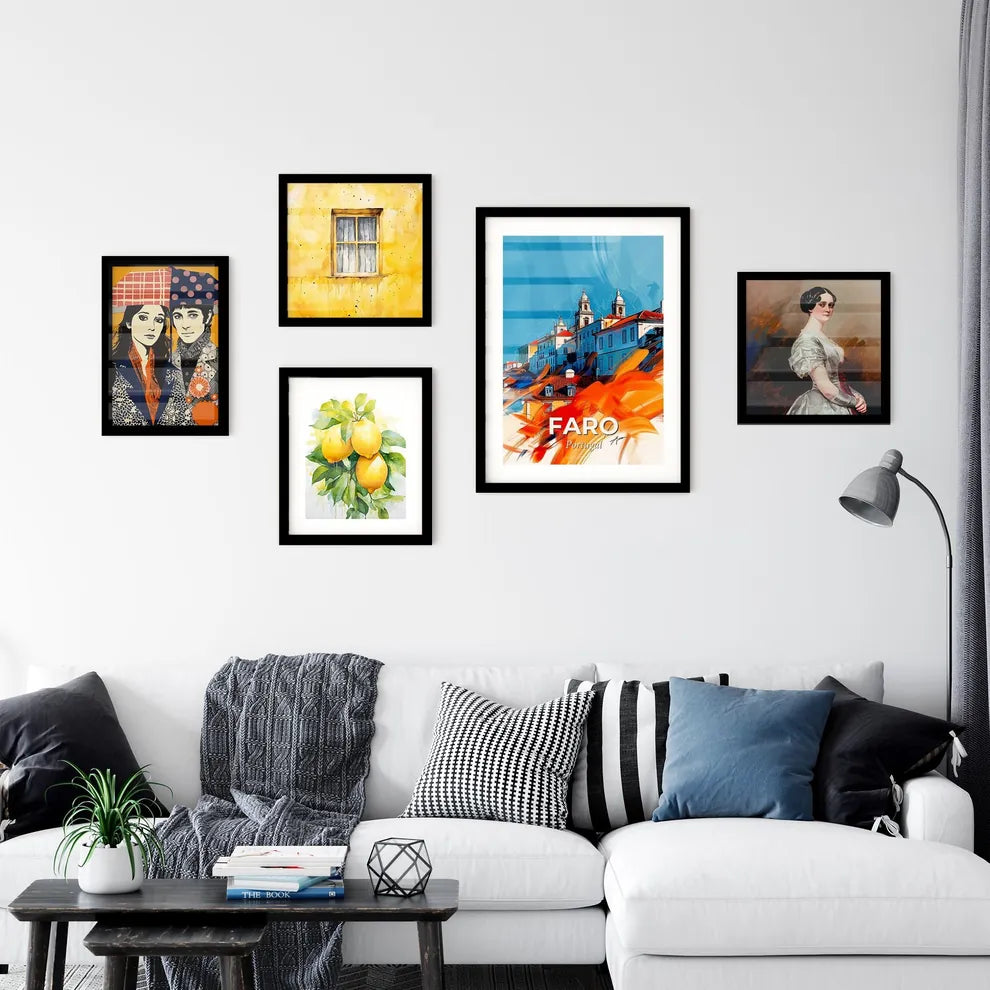Vibrant Faro, Portugal Wall Art Collection