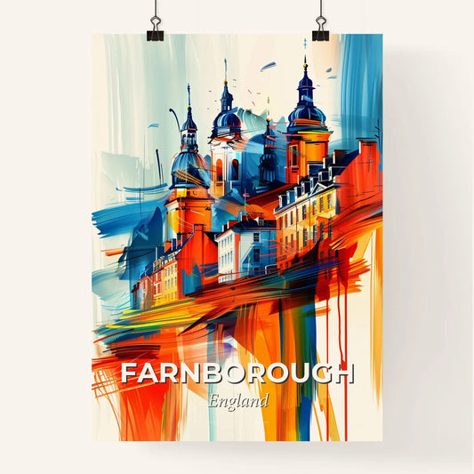 Vibrant Farnborough, England Poster