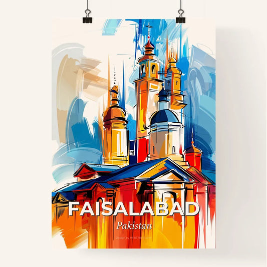 Vibrant Faisalabad, Pakistan Poster