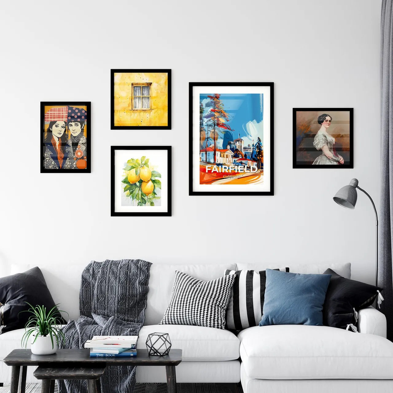 Vibrant Fairfield, California Wall Art Collection