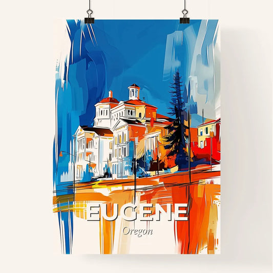 Vibrant Eugene, Oregon Poster