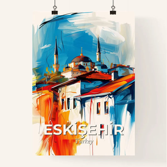 Vibrant Eski̇şehi̇r, Turkey Poster