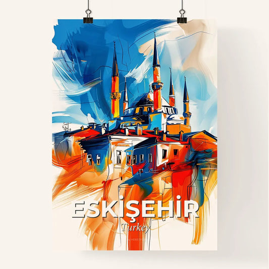 Vibrant Eski̇şehi̇r, Turkey Poster