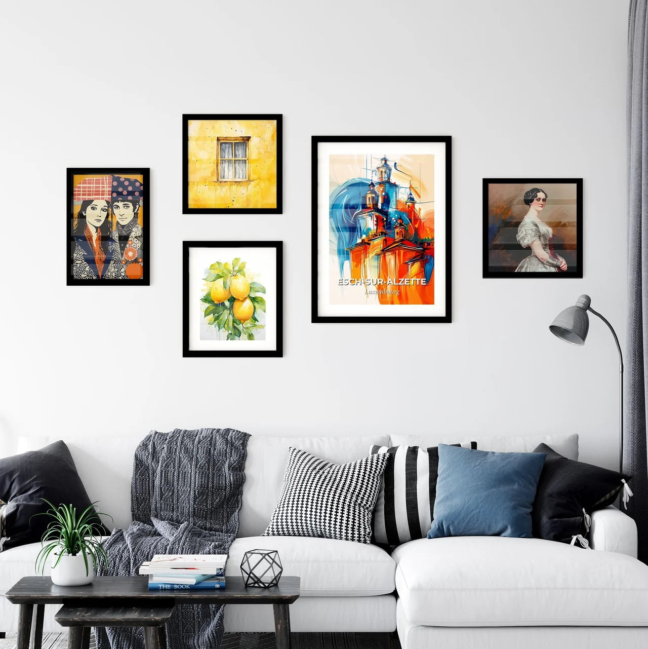 Vibrant Esc Wall Art Collection