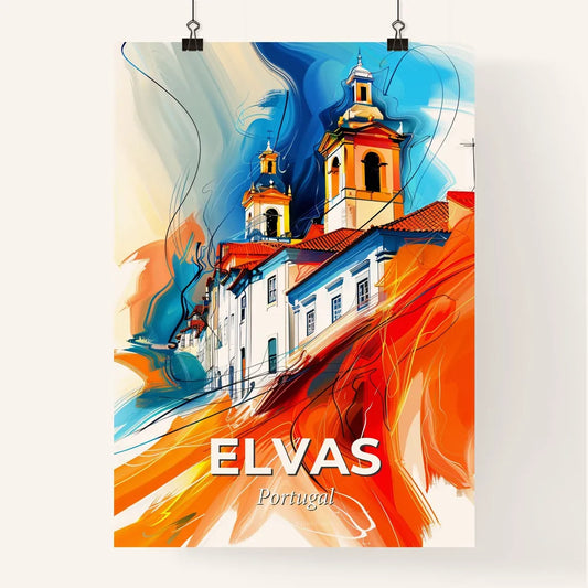 Vibrant Elvas, Portugal Poster