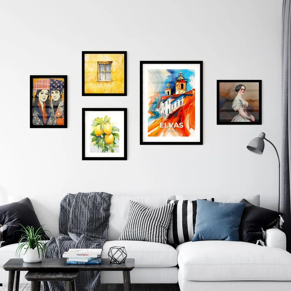 Vibrant Elvas, Portugal Wall Art Collection