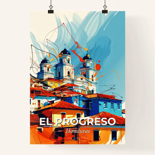 Vibrant El Progreso, Honduras Poster