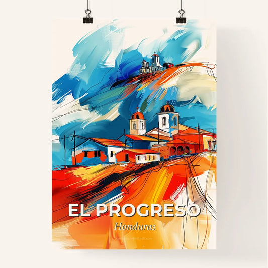 Vibrant El Progreso, Honduras Poster