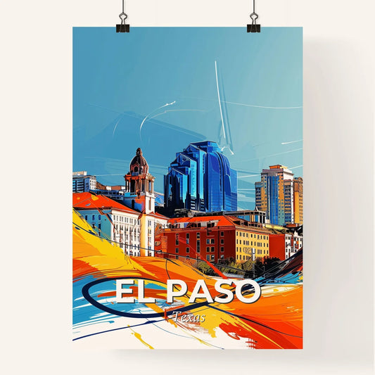 Vibrant El Paso, Texas Poster