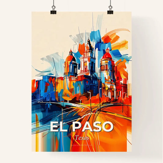 Vibrant El Paso, Texas Poster