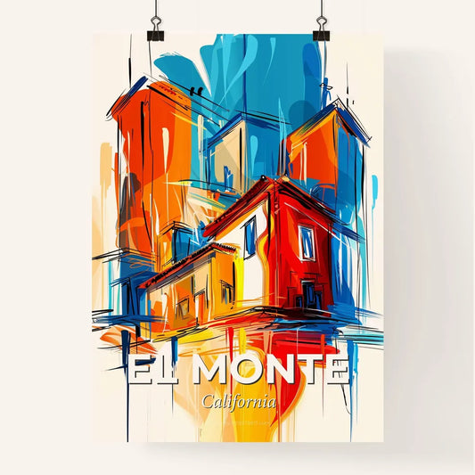 Vibrant El Monte, California Poster