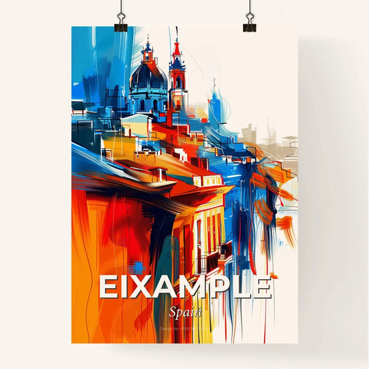 Vibrant Eixample, Spain Poster