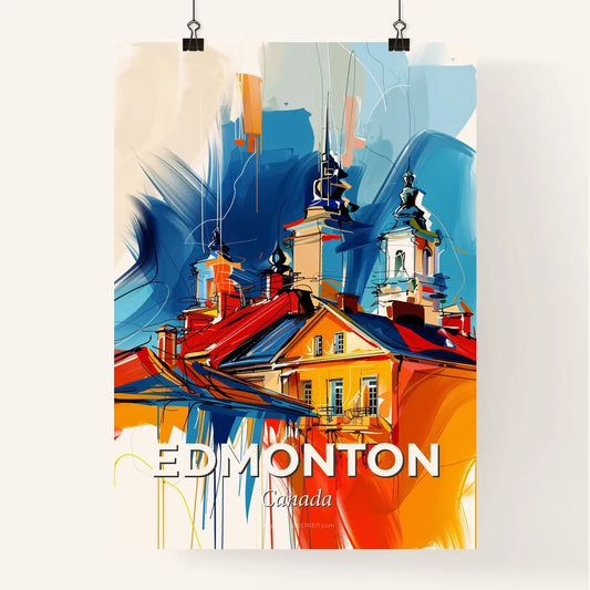 Vibrant Edmonton, Canada Poster