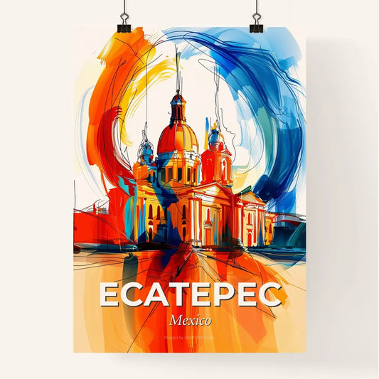 Vibrant Ecatepec, Mexico Poster