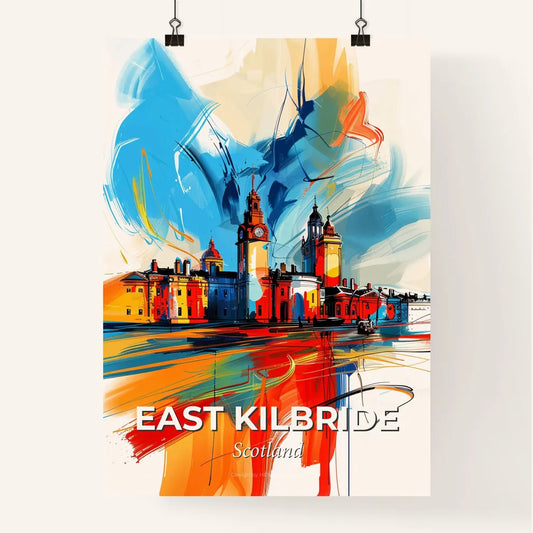 Vibrant East Kilbride, Scotland Poster