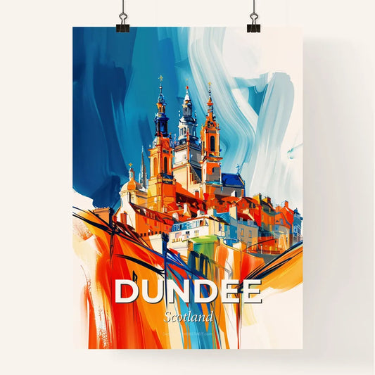 Vibrant Dundee, Scotland Poster