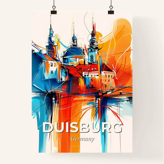 Vibrant Duisburg, Germany Poster