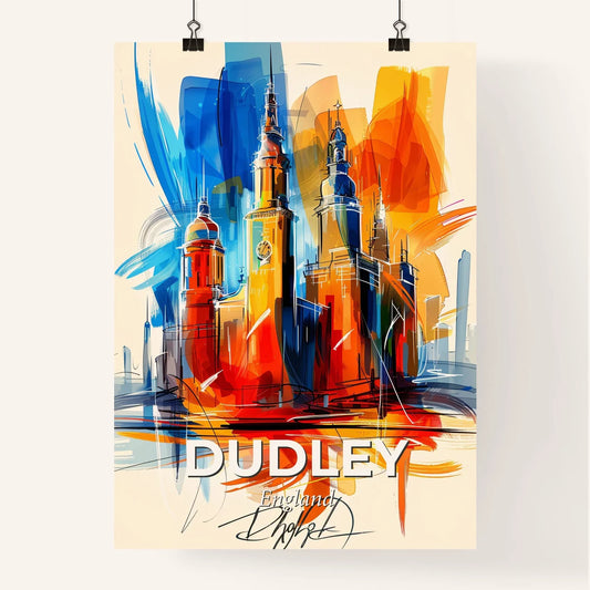 Vibrant Dudley, England Poster