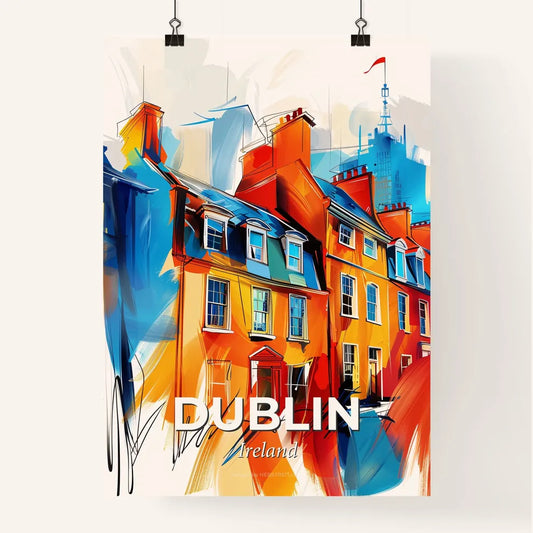 Vibrant Dublin, Ireland Poster