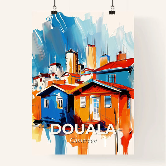Vibrant Douala, Cameroon Poster