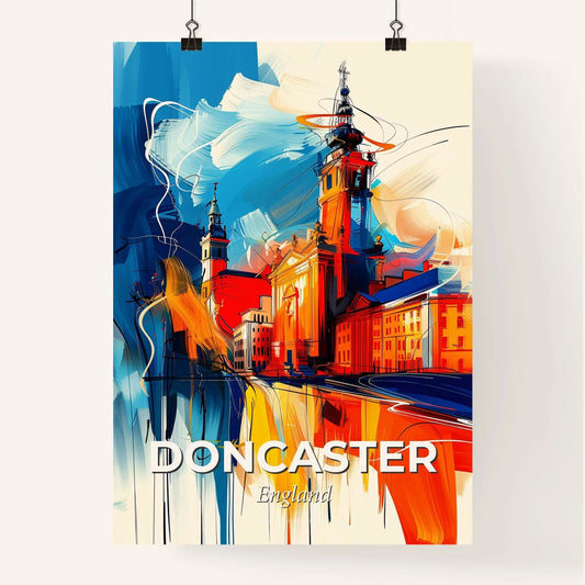 Vibrant Doncaster, England Poster