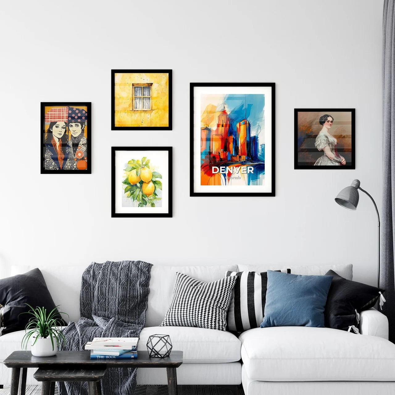Vibrant Denver, Colorado Wall Art Collection