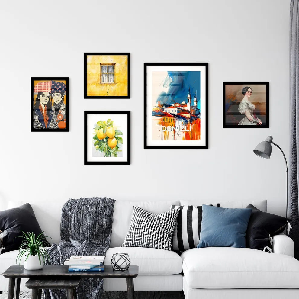 Vibrant Deni̇zli̇, Turkey Wall Art Collection