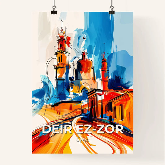 Vibrant Deir E Poster