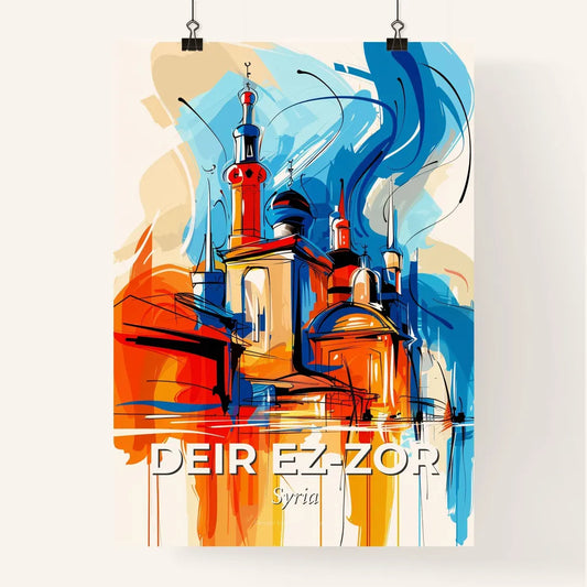Vibrant Deir E Poster