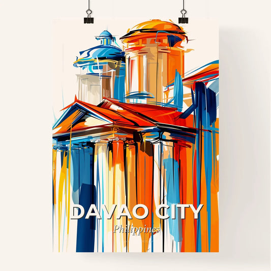 Vibrant Davao City, Philippines Poster