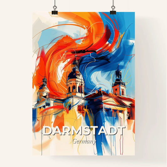 Vibrant Darmstadt, Germany Poster